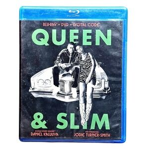 Universal Pictures Queen & Slim Blu-ray DVD Movie Set N/A Black Case VTG